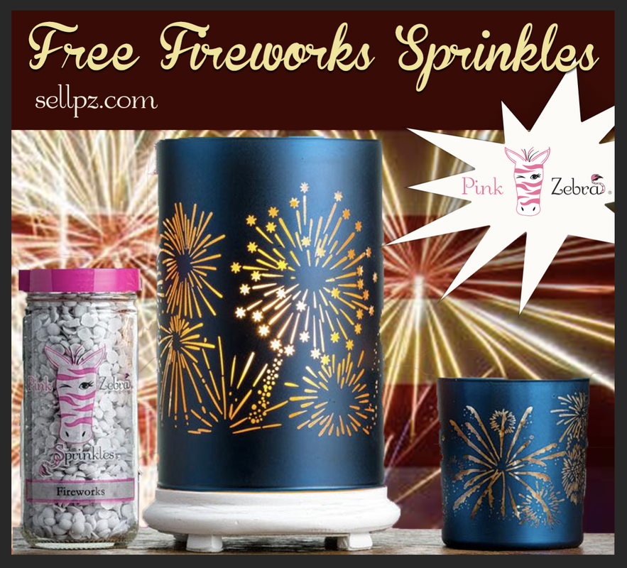 Free Pink Zebra Sprinkles